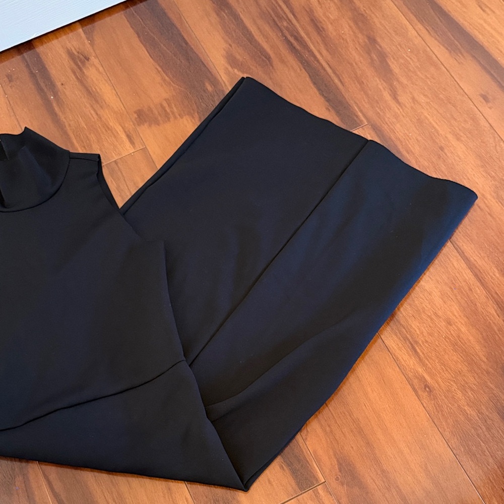 Commando Women's Neoprene Turtleneck Midi Dress XS - Picture 5 of 9